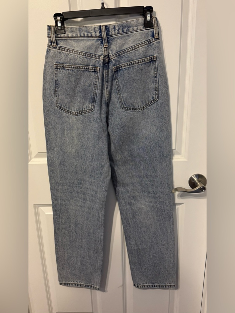 Fashion Nova Light Blue Straight Leg Jeans - Picture 2 of 5